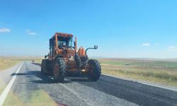 Yozgat - Boğazlıyan Atatürk Yolu'nda Yol Yama ve Tamir Çalışmaları Başladı