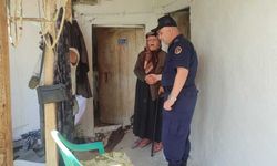 Yozgat Jandarmasından Vefa Yağmuru! 83 Yaşındaki Çınarın Yanında Oldular