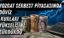 Yozgat Serbest Piyasasında Döviz Kurları Yükselişini Sürdürdü