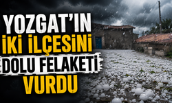 Son Dakika... Yozgat'ın İki İlçesini Dolu Felaketi Vurdu