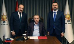 Yozgat'ın Vekilleri Cumhurbaşkanı Erdoğan'a Rapor Sundu