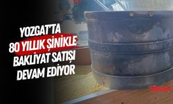 Yozgat'ta 80 Yıllık Şinikle Bakliyat Satışı Devam Ediyor