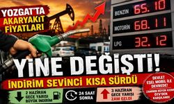 Yozgat’ta Akaryakıt Fiyatları Yine Değişti! İndirim Sevinci Kısa Sürdü
