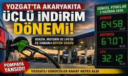 Yozgat’ta Akaryakıtta Üçlü İndirim Dönemi: 2 Haziran Salı Güncel Benzin ve Mazot Fiyatları