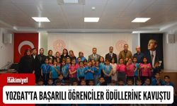 Yozgat'ta Başarılı Öğrenciler Ödüllerine Kavuştu