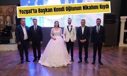 Yozgat'ta Başkan Kendi Oğlunun Nikahını Kıydı