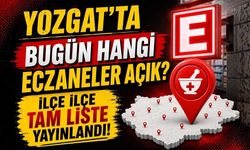 Yozgat'ta Bugün Hangi Eczaneler Açık? İlçe İlçe Tam Liste Yayınlandı!
