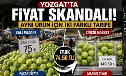 Yozgat'ta Fiyat Skandalı! Aynı Ürün İçin İki Farklı Tarife