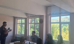 Boğazlıyan'da Jandarma Ekiplerinden Okullarda HAYAT 112 Bilgilendirmesi