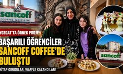 Yozgat'ta Örnek Proje: Başarılı Öğrenciler Sancoff Coffee'de Buluştu