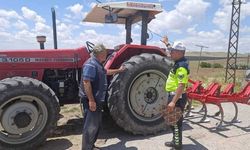 Yozgat’ta Tarım Araçlarına Sıkı Denetim: Sürücülere Bilgilendirme Yapıldı