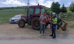 Yozgat’ta Traktör Sürücülerine Jandarmadan Uyarı Gecikmedi