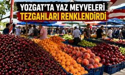 Yozgat’ta Yaz Meyveleri Tezgahları Renklendirdi