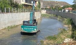 DSİ Ekipleri Yozgat'ta Kanal Temizliğini Sürdürüyor