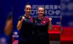 Erzincanlı badmintoncular Nazlıcan İnci ve Bengisu Erçetin Victor China Open'da son 16 turunda