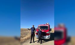 Sorgun Kaymakamlığı’nın bahçesinde yılan bulundu: 1 metre boyunda, zararsız