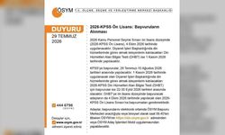 ÖSYM KPSS Ön Lisans takvimini duyurdu: Başvuru için son gün 10 Ağustos