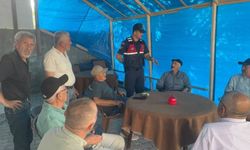 Yozgat'ta Jandarma Çiftçileri Uyarıyor