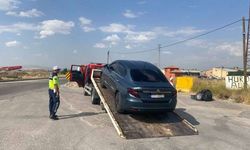 İcralık Araç Yozgat'ta Jandarmaya Takıldı