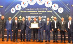 Sorgun TSO'ya TOBB'dan Akreditasyon Sertifikası!