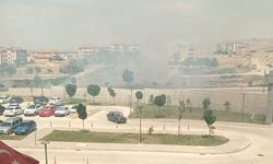 Son Dakika: Yerköy Devlet Hastanesi Karşısında Yangın Çıktı