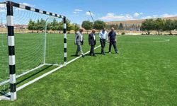 Yerköy'de Stadyum Zemini Baştan Sona Yenilendi