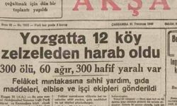 Yozgat'ın Unutulmayan Acısı! Peyik Zelzelesi