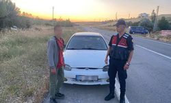 Yozgat'ta Çalıntı Araç Jandarma Tarafından Bulundu, Sürücü Çocuk Çıktı