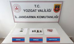 Yozgat'ta Jandarmadan Dev Operasyon! Bonzai, Esrar ve 59 Hap Ele Geçirildi