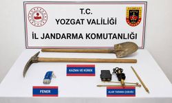Yozgat'ta Kaçak Kazı Operasyonu: 2 Şüpheli Suçüstü Yakalandı