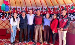 Yozgat'ta Kırgız Türkü Soydaşlarla Kardeşlik Mesajı Verildi