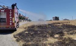 Yozgat'ta Ot Yangını Korkuttu