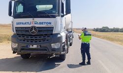 Yozgat'ta Ticari Araçlara Yönelik Trafik Denetimi Gerçekleştirildi