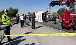 Kayseri-Niğde Yolunda Feci Otobüs Kazası 1 Ölü 22 Yaralı