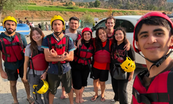 Çekerek rafting etkinliği Avrupalı gönüllüleri buluşturdu