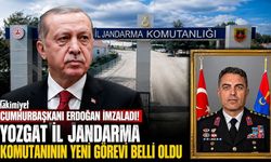 Cumhurbaşkanı Erdoğan İmzaladı! Yozgat İl Jandarma Komutanının Yeni Görevi Belli Oldu