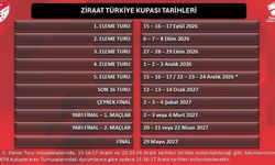 Ziraat Türkiye Kupası'nda 2026-2027 sezonu takvimi belli oldu: Yarı final hariç tüm turlar tek maç
