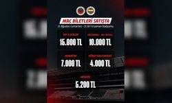 Gençlerbirliği bilet fiyatlarını açıkladı: Fenerbahçe maçı VIP 15 bin lira