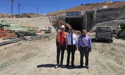 Yozgat Yenifakılı’da Hızlı Tren Tüneli Çalışmaları İnceleniyor