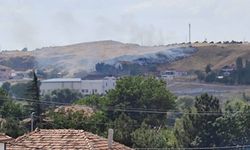 Yozgat'ta Çıkan Arazi Yangını Korkuttu