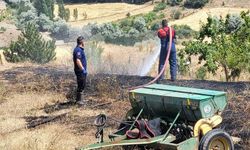 Yozgat’ta Ot Yangını: 2 Dönüm Arazi Küle Döndü