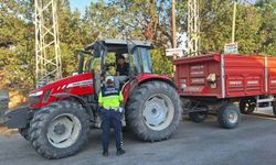 Yozgat’ta Traktör Denetimleri Sıkılaştırıldı: 6 Sürücüye 64 Bin TL Ceza
