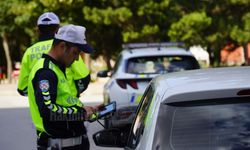 Yozgat Kent Park Çevresinde Sıkı Trafik Denetimi
