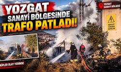 Yozgat Sanayi Bölgesinde Trafo Patladı!