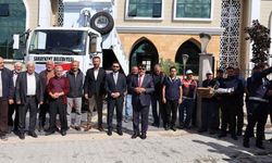 Yozgat Saraykent Belediyesi’ne Yeni Araç! 2026 Model Kamyon İçin Kurban Kesildi