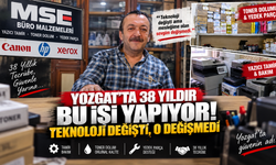 Yozgat'ta 38 Yıldır Bu İşi Yapıyor! Teknoloji Değişti, O Değişmedi