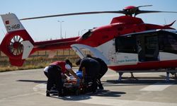 Yozgat’ta Kaza Geçiren Çocuk İçin Zamanla Yarış! Hava Ambulansıyla Ankara’ya Uçtu