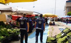 Yozgat'ta Salı Pazarında Zabıta Denetimi: Etiketler ve Tartılar Kontrol Edildi