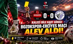 Kaleci Bile Kart Gördü! Bozokspor-Erciyes Maçı Alev Aldı