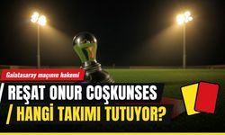 Reşat Onur Coşkunses hangi takımı tutuyor? Gençlerbirliği-Galatasaray maçının hakemi Reşat Onur Coşkunses kimdir, kaç yaşında, nereli?